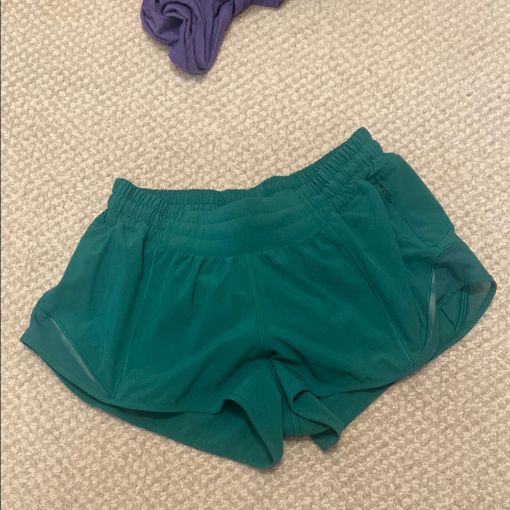 Green Women's Lululemon hotty hots
